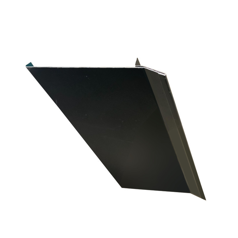 habillage de linteau alu en 2 pièces ral 7016