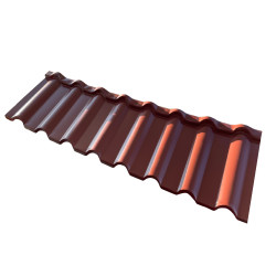 Tuile canal en alu couleur Vieille Tuile