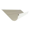 Gouttière Havraise Blanc B3 en aluminium