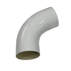 Coude en alu laqué en angle droit - Aluhome
