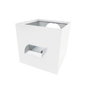 Boîtes à eau alu blanches