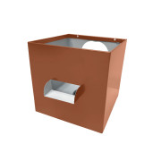 Boîtes à eau alu couleur cuivre